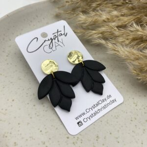 Laura Ohrringe - Schwarz