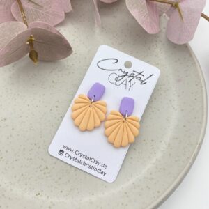 Elisa Ohrringe - Pfirsich