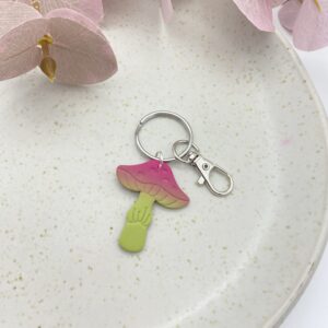 Pilz Schlüsselanhänger - einzelstueck-4