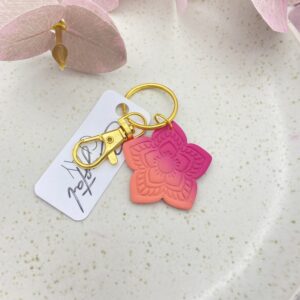 Blumen Schlüsselanhänger - einzelstueck-1