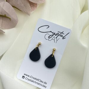 Maika Ohrringe - Schwarz