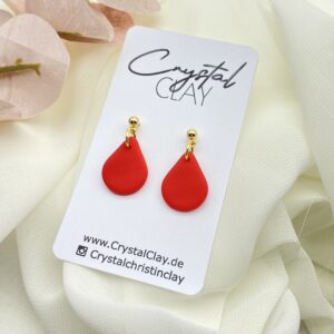 Maika Ohrringe - 200-rot