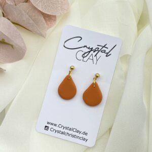 Maika Ohrringe - Cognac