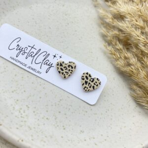 Lovely Ohrstecker - Leopardenmuster