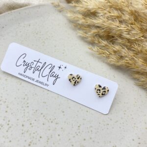 Mini Lovely Ohrstecker - Leopardenmuster