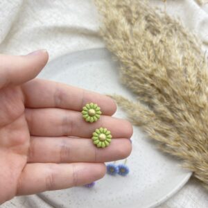 Daisy Ohrstecker - Pistazie