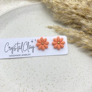 Flora Ohrstecker - Grapefruit