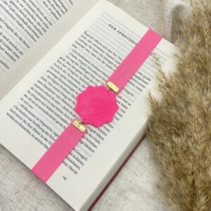 Elastisches Lesezeichen - 201 Neon Pink