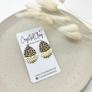 Malou Ohrringe - Leopardenmuster