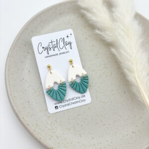 Mirabella Ohrringe - 0 Weiß + T36 Ocean Wave