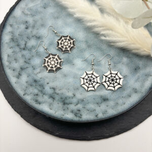 Spinnennetz Ohrringe