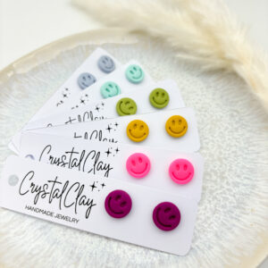 Kleine Happy Ohrstecker