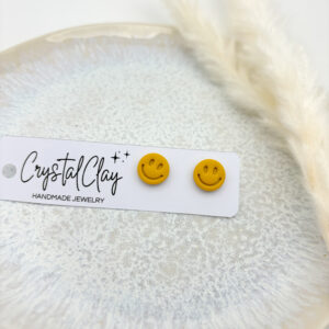 Kleine Happy Ohrstecker - T10 Mango