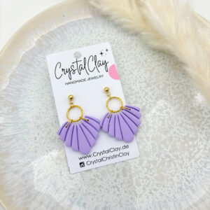 Carla Ohrringe - Flieder