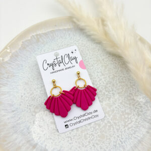 Carla Ohrringe - Himbeere