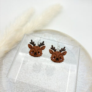 Rieka Ohrringe - Braunes Gesicht