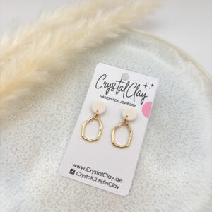 Bella Ohrringe - Weiß