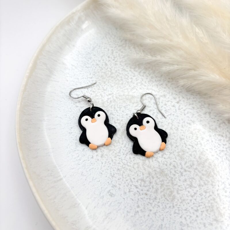 Pinguin Ohrringe – Bild 2