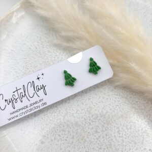 Weihnachtsohrstecker - Tannenbaum 3