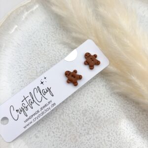 Weihnachtsohrstecker - Lebkuchenmann