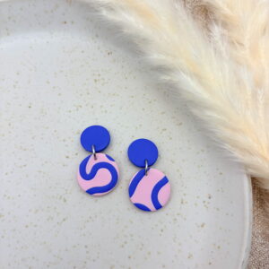 Lije Ohrringe - Strawberry/Pazifik