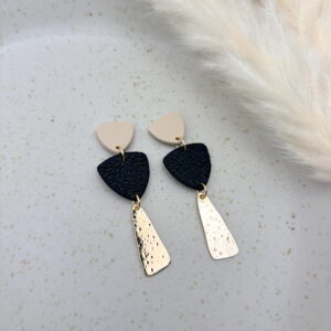 Valerie 24k vergoldet - Sahara/Schwarz (Muster)