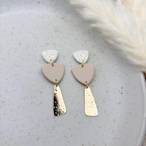 Valerie 24k vergoldet - Leopardenmuster (hell)/Sahara