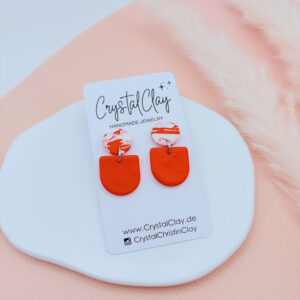 Charlie Ohrringe Einzelstücke - Rot/bunt