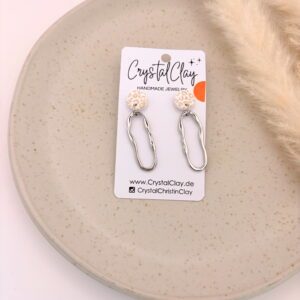 Kea Ohrringe - Leopardenmuster beige